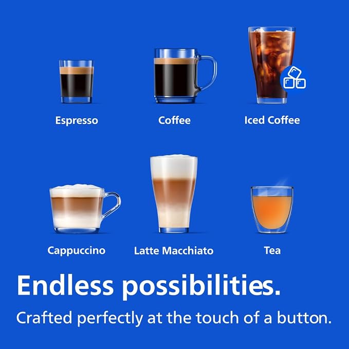 PHILIPS 3300 Series Fully Automatic Espresso Machine, LatteGo Milk System - Image 2