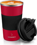 MOMSIV 17oz Travel Mug, Insulated Coffee Cup with Leakproof Lid, Vacuum Stainless Steel Double Walled Reusable Tumbler for Hot and Cold Water Coffee and Tea In Travel and Car by MOMSIV