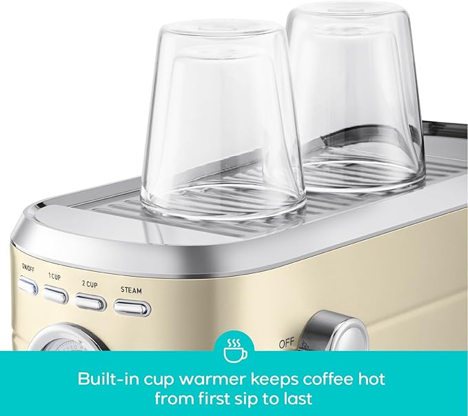 CASABREWS CM5418 Espresso Maker, Compact Espresso Machine with Milk Frother - Image 4