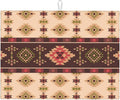 American Aztec Dish Drying Mat Traditional Ethnic Style Design Geometric Drying by Unknown