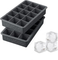Tovolo Silicone Ice Cube Tray Charcoal Gray Pack of 2 BPA Free Ice Tray Mold by Tovolo