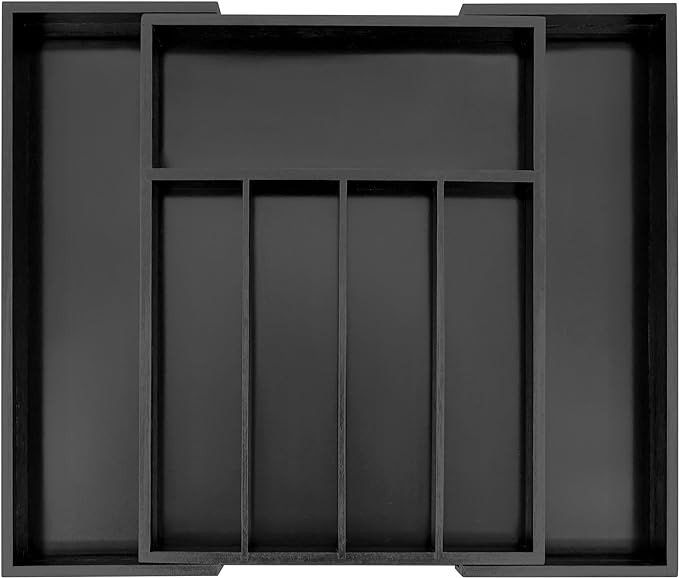 VaeFae Bamboo Drawer Organizer, Expandable Silverware Drawer Organizer by VaeFaeDirect