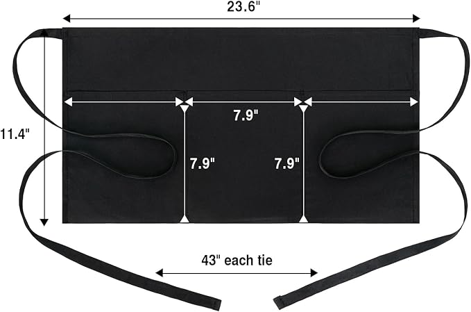 BOHARERS 3 Pack Server Aprons - Image 6
