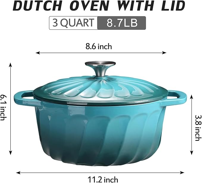 Enameled Cast Iron Dutch Oven - Image 2