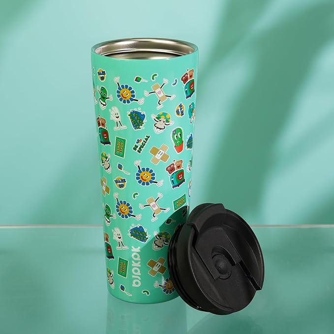 BJPKPK 30oz Tumbler With lid And Straw Stainless Steel Travel Coffee Mug Insulated Tumblers Cups,Yummy - Image 6