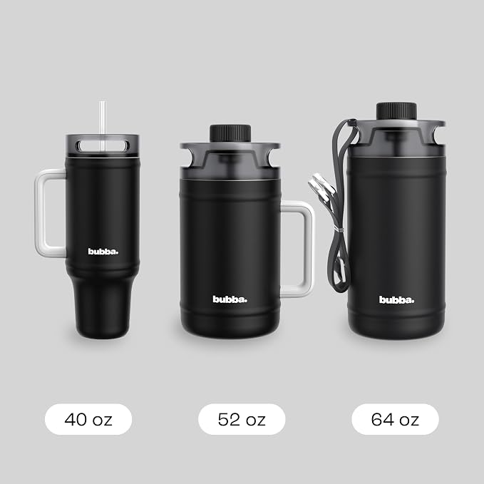 bubba 40 oz Insulated Stainless Steel Tumbler with Handle and Straw - Leakproof, Dishwasher Safe, Cup Holder Tumbler, Lead-Free and BPA-Free, Office Siren - Image 6