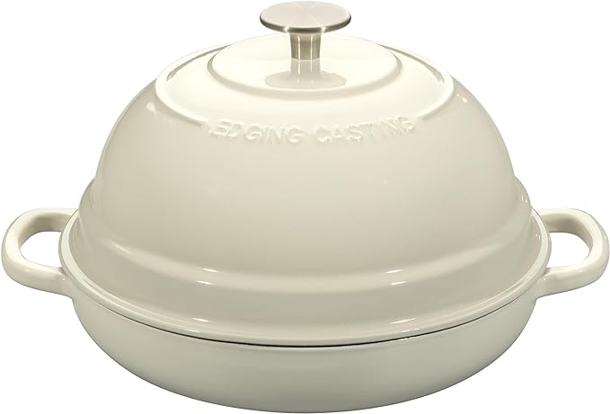 EDGING CASTING Enameled Cast Iron Dutch Oven Pot by EDGINGCOOKWARE