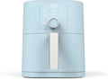 Martha Stewart 6-Quart Air Fryer, 6 Presets, Space Saving, Sky Blue by MarthaStewart