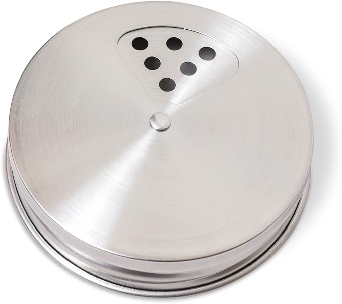 Mason Jar Shaker Lids Stainless Steel – Adjustable Spice & Seasoning Dispenser - Image 8