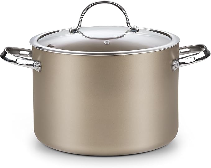 Cooks Standard Hard Anodized Ceramic Nonstick 8-Quart Stock pot by CooksStandard