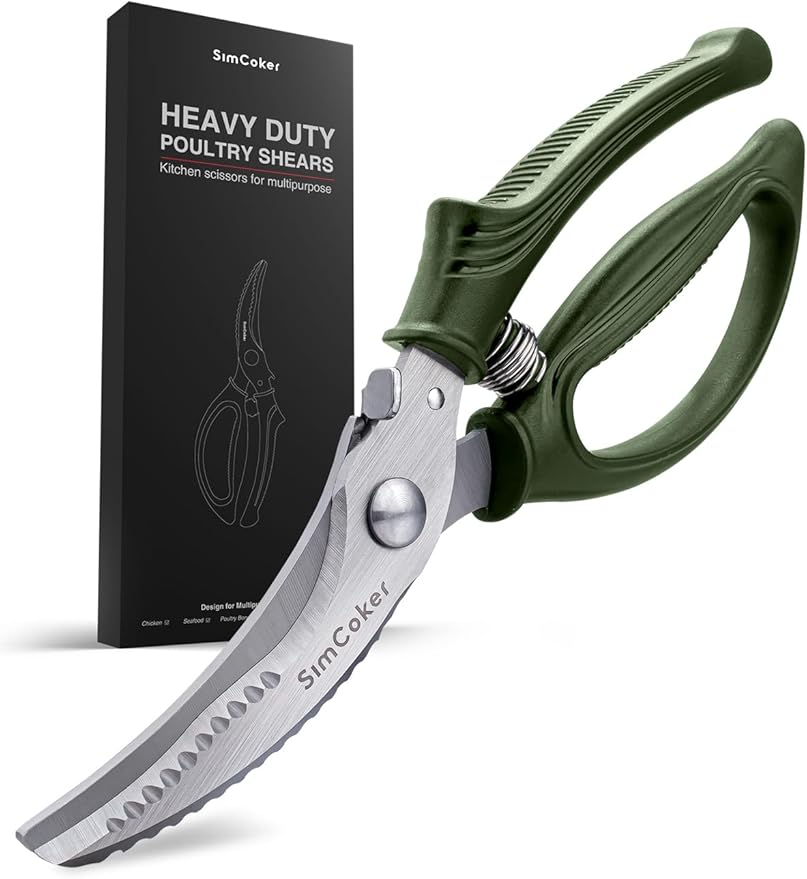 Poultry Shears, Heavy Duty Kitchen Shears by SimCoker