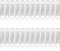 24 Pack Flat Beer Bottle Opener 5 inch Heavy Duty Stainless Steel Flat Bottle by Ohiyoo