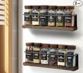 2 Pack Strong Magnetic Spice Rack Organizer by KitHero