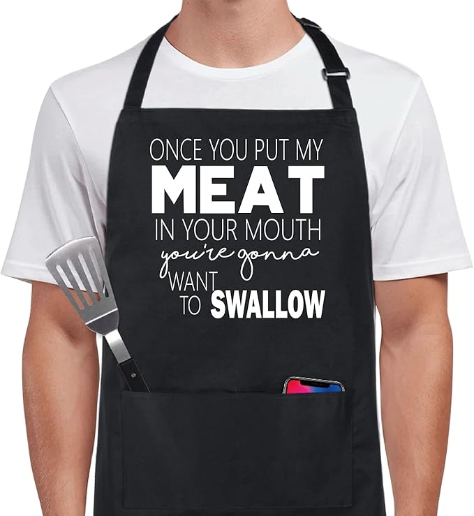 Xornis 100% Cotton Funny Apron by Xornis