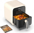 Fullwill Air Fryer with Visible Window, 7.5QT,12-in-1 Multi-Function Air Fry,Roast,Bake, Dehydrate, Fries,Nonstick and Dishwasher-Safe Basket,Family&friends Party,1700W,White by FullwillKitchenAppliances