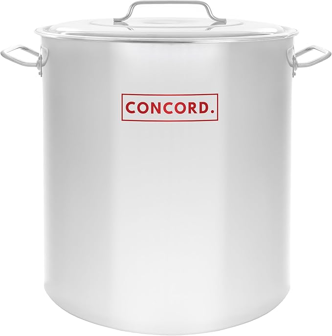 Concord Cookware Stainless Steel Stock Pot Kettle by ConcordCookware