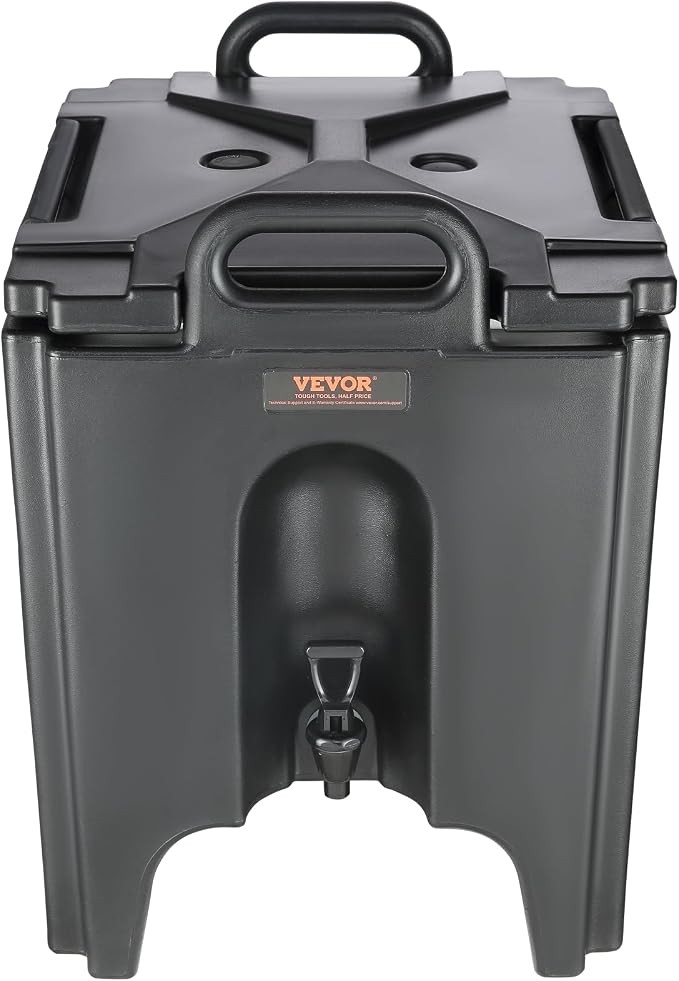 VEVOR Insulated Beverage Dispenser, 10 Gallon, Food-grade LL9450UP Hot and Cold - Image 11