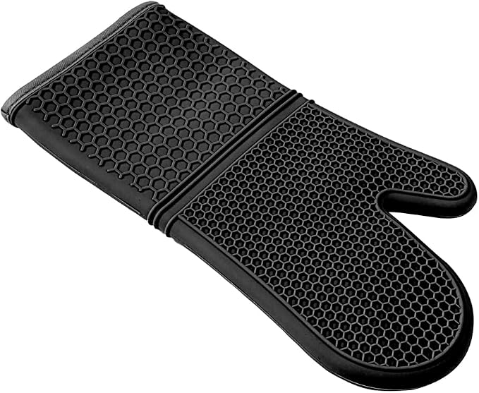 Restaurantware 2-Piece Silicone Oven Mitts Set 1 Case of 13.98 x 7.28 x 1.57 - Image 10