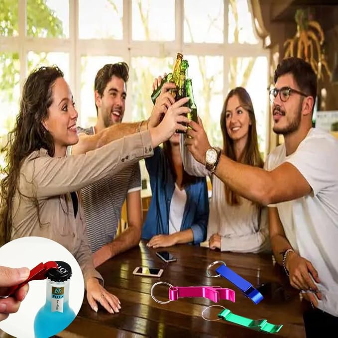36 Pieces Colored Aluminum Bottle Opener, Soda Beverage Beer Bottle Opener - Image 6