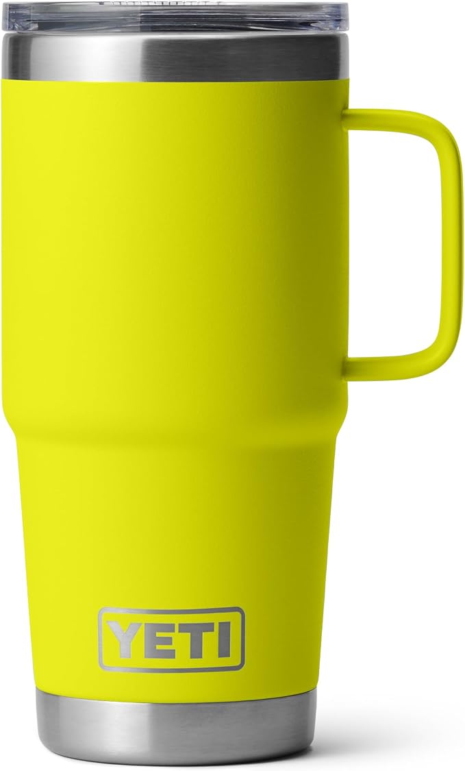 YETI Rambler 20 oz Travel Mug, Stainless Steel, Vacuum Insulated with Stronghold Lid by YETI