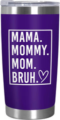 TEEZWONDER Mom Birthday Gifts from Daughter Son - Stainless Steel Insulated Coffee Tumbler with Lid 20 oz - Mothers Day Birthday Gifts for Mom Mama Mother in Law Stepmom, Funny Tumblers for Women by Teezwonder