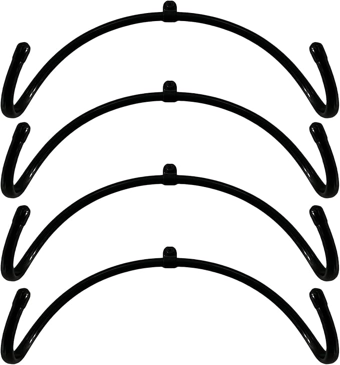 AUXPhome Pack of 4 – Rolling Pin Holder Display Rack Storage Organizers Wall - Image 2