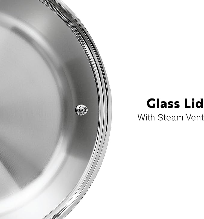 8 Quart Stainless Steel Stock Pot - Image 6