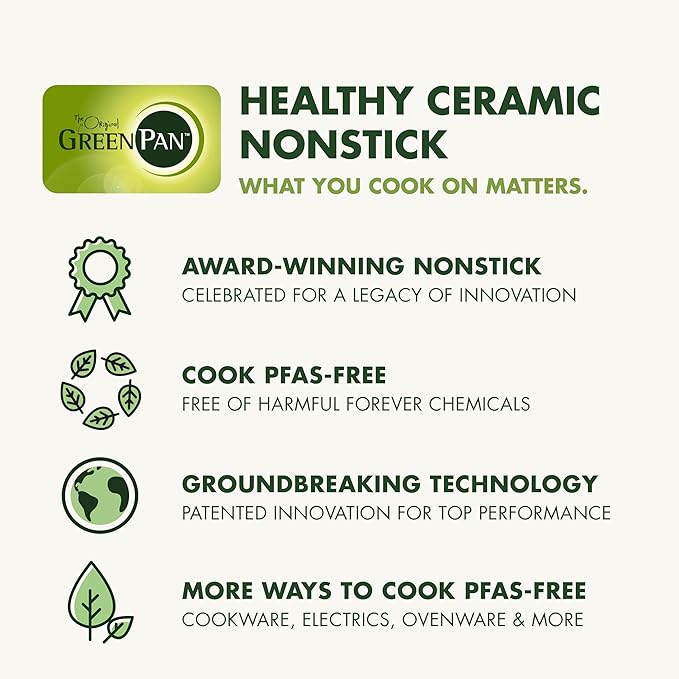 GreenPan Hybrid 10” Nonstick Stainless Steel Frying Pan Skillet, APEX Tri-Ply - Image 9