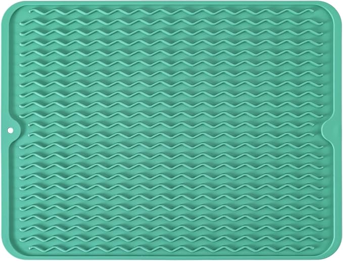 Silicone Dish Drying Mat for Multiple Usage, Easy clean, Eco-friendly, by MODENGKONGJIAN