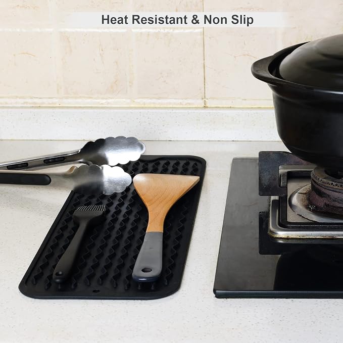 ZLR 2 Pcs Silicone Sponge Holder & Sink Caddy Tray - Image 4
