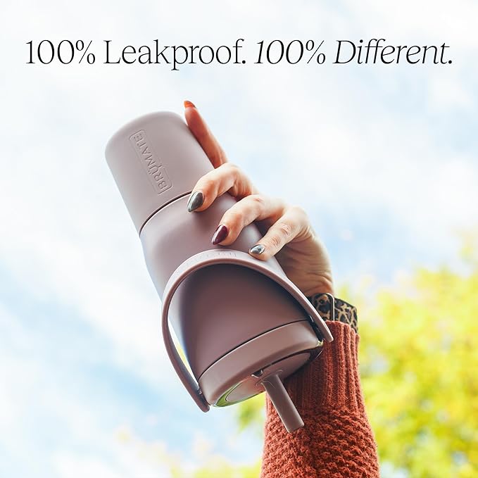 BrüMate Resa 25oz 100% Leakproof Travel Tumbler with Handle & Straw | Flexible SoftSip Straw | Silicone Sleeve for Durability | Stainless Steel | Cup Holder & Travel Friendly Water Bottle | (Guava) - Image 4