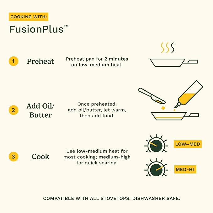 Cuisinart FusionPlus Hybrid Stainless Steel Cookware, 10.25-Inch Deep Fry Pan - Image 8