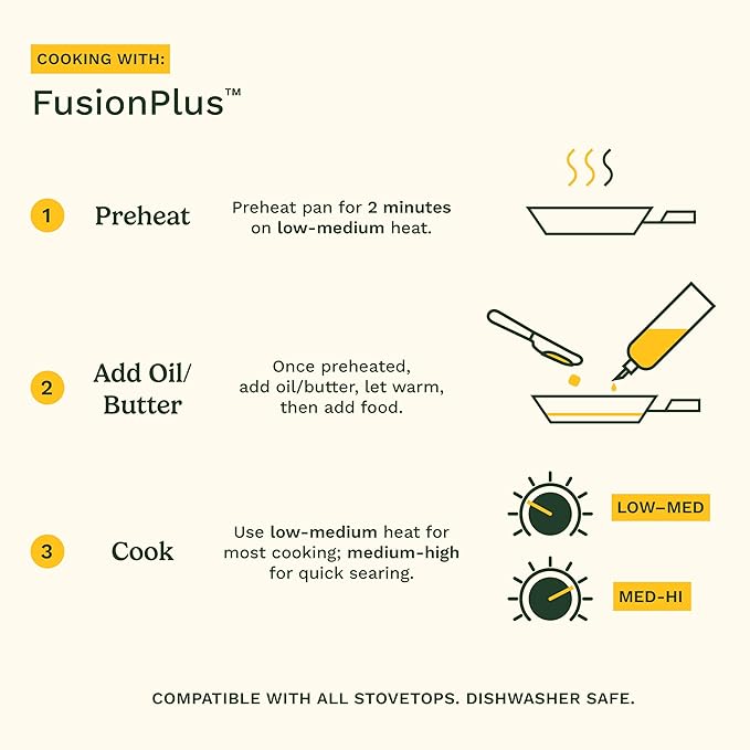Cuisinart FusionPlus Hybrid Stainless Steel Cookware, 12-Inch Round Griddle Pan - Image 9