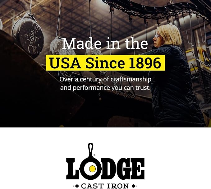 Lodge Seasoned Cast Iron Baking Pan - Image 8