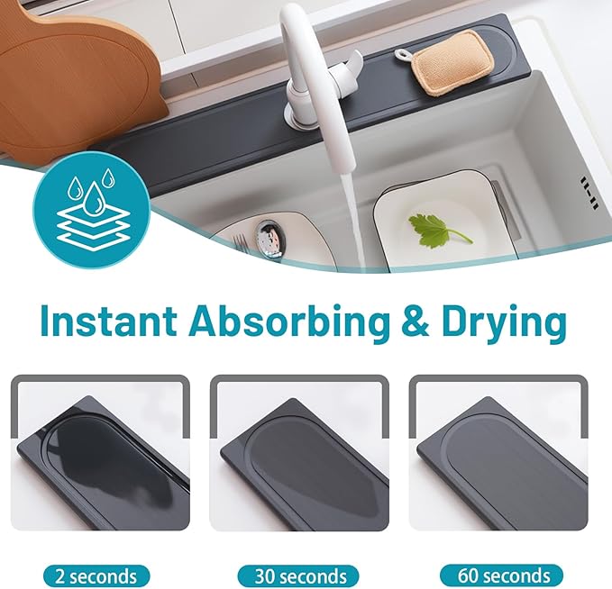 Faucet Mat for Kitchen Sink - Image 3