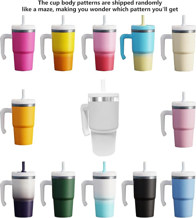 2PCS 20-OZ Insulated Water Bottle,Insulated Stainless Steel Tumbler,Reusable Cold Drink Thermos,BPA-Free, Double-Wall Stainless Steel Water Bottle (Body Color-Blind Boxs, 20, Fluid Ounces) - Image 2