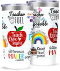 MFGNEH Teacher Gifts,Teacher Appreciation Gifts,Teachers Christmas Birthday Gift from Students,Back to School Gift for Women,20oz Stainless Steel Tumbler Cup by MFGNEH