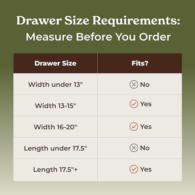 SMIRLY Silverware Drawer Organizer – Bamboo Kitchen Drawer Organizer, - Image 4