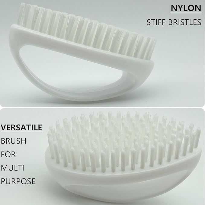 GKETN Scrub Brush for Cleaning Scrubbing Heavy Duty Stiff Nylon Bristles - Image 4