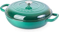 Shallow Cast Iron Casserole by Nuovva