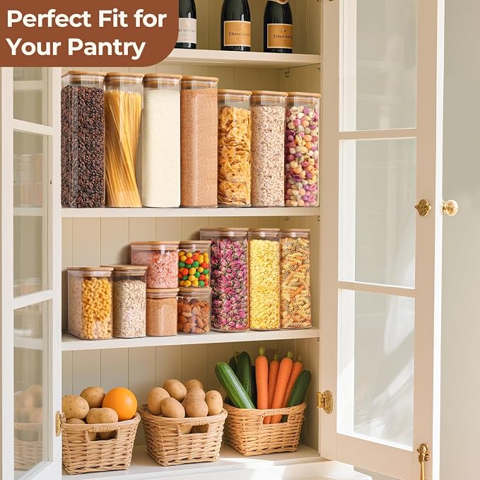 ComSaf 0.7 Qt Rectangle Glass Storage Containers - Image 6