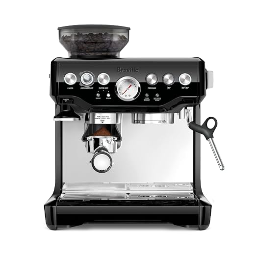 Breville BES870BSXL Barista Express Espresso Machine, Black Sesame by Unknown