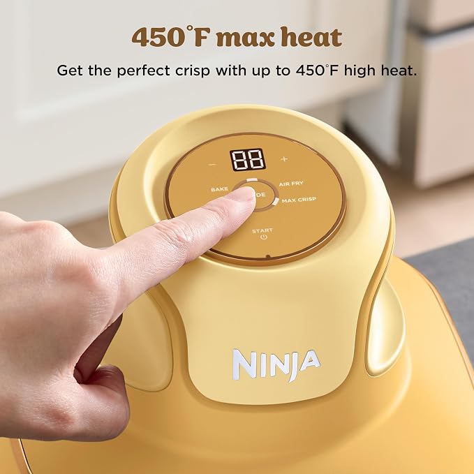 Ninja Crispi Glass Air Fryer, 4-in-1, Ginger Snap, FN101GD - Image 13