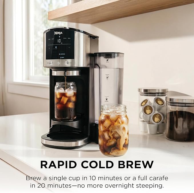 Ninja DualBrew Coffee Maker, Grounds & Pods, Stainless Steel, GP161 - Image 6