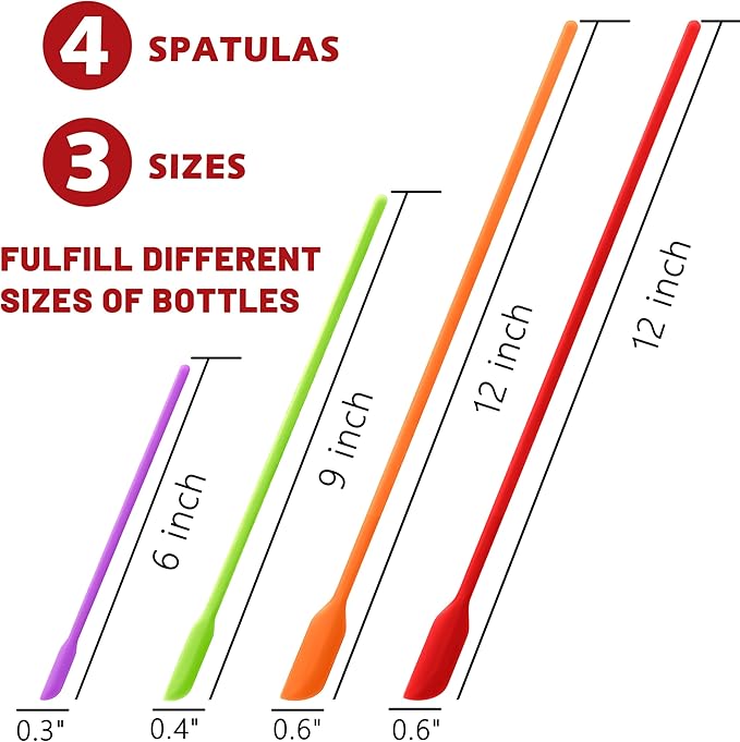Anaeat Mini Silicone Spatulas - Image 6