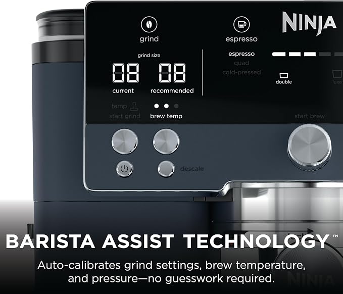 Ninja Luxe Café Premier Espresso & Rapid Cold Brew, Cyberspace, ES601CY - Image 4