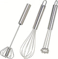 3 Packs Stainless Steel Whisk Set-Whisks by Unknown