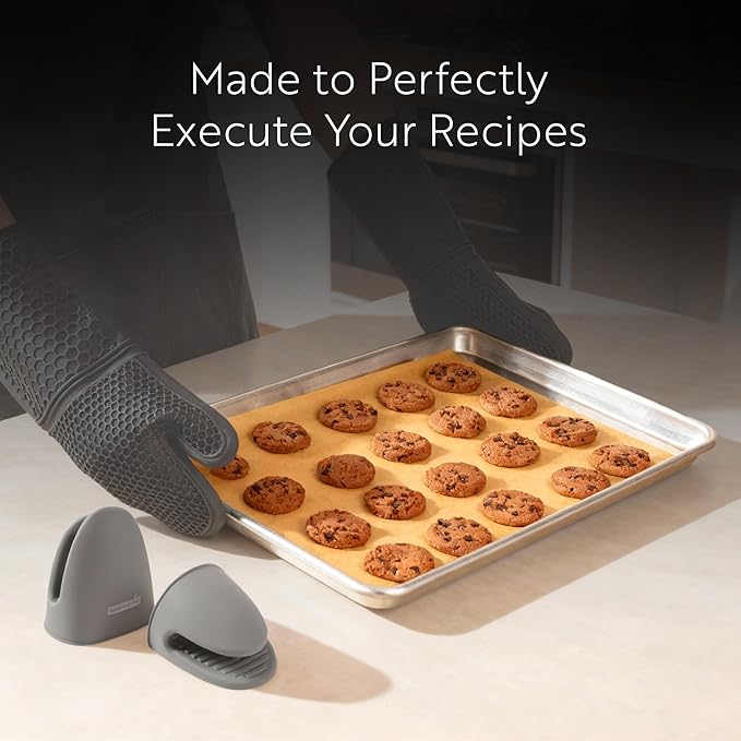Comfy Grip 4.3 x 3.5 x 4.2 Inch Mini Oven Mitt Pot Holders, 1 Food-Grade Finger - Image 7