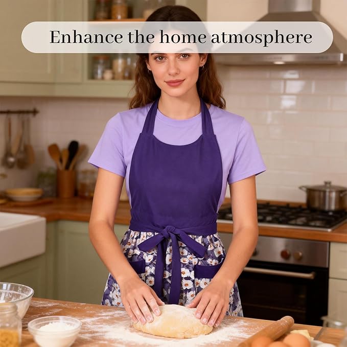 Cute Floral Aprons for Women - Image 4