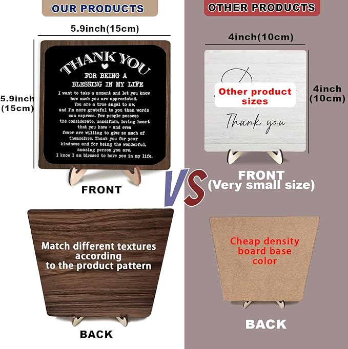 Funny Coffee Bar Decor Sign – Rustic Wooden Plaque - Image 4